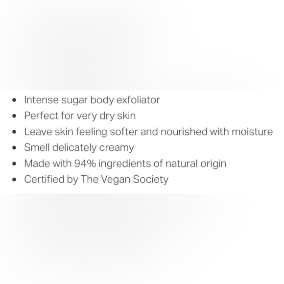 The Body Shop Coconut Sugar Body Scrub 🥥🚿 NEW Full Size - Picture 3 of 4